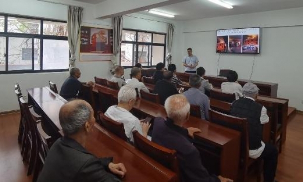 纵观华夏 莆田市光荣院组织开展消防安全培训